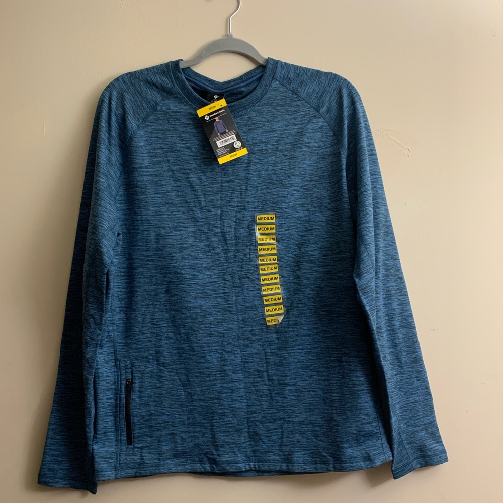 Men's Members Mark Tech Fleece Crew Pull Over  M